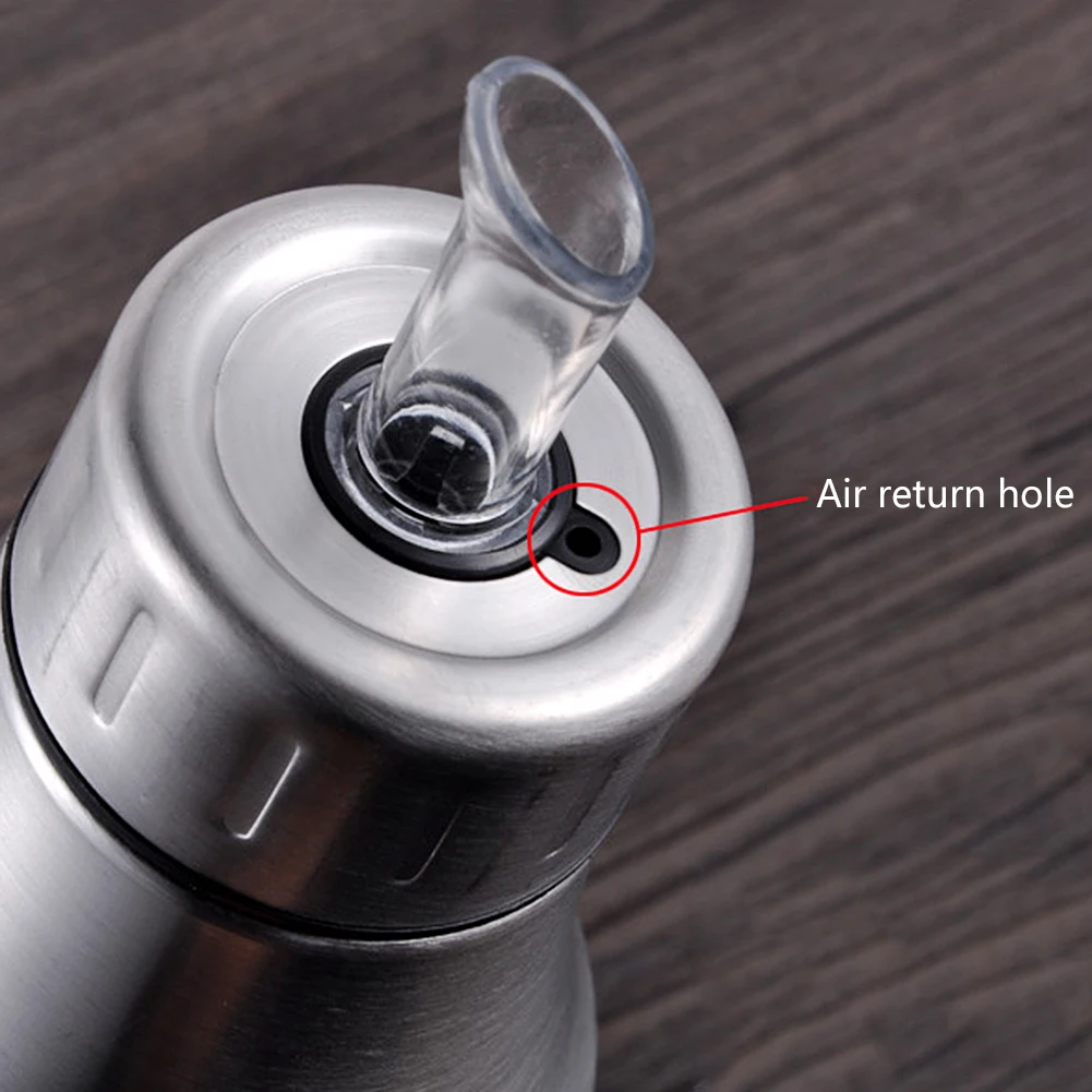 Oil Bottle Stainless Steel Vinegar Oil Olive Dispenser Bottle Pot Leakproof Container Kitchen Accessories 500/750/1000ml
