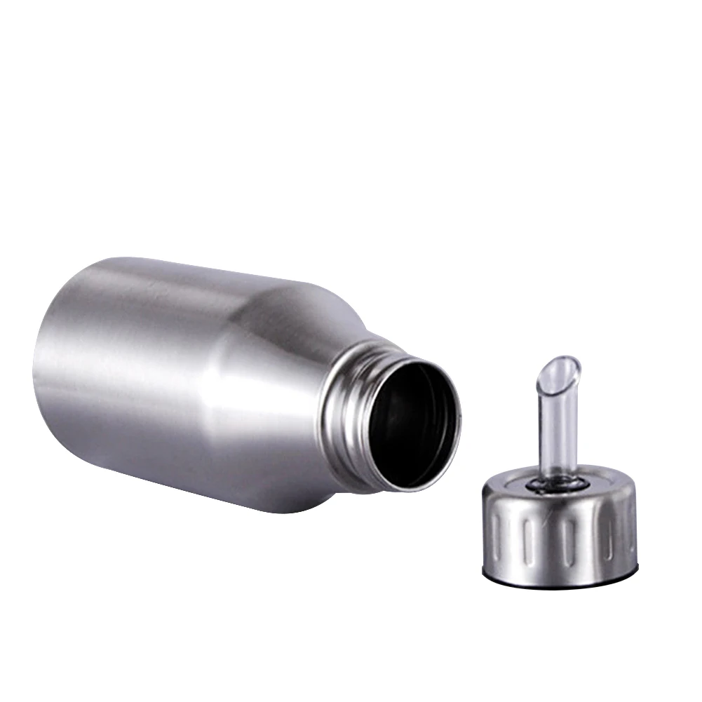 Oil Bottle Stainless Steel Vinegar Oil Olive Dispenser Bottle Pot Leakproof Container Kitchen Accessories 500/750/1000ml