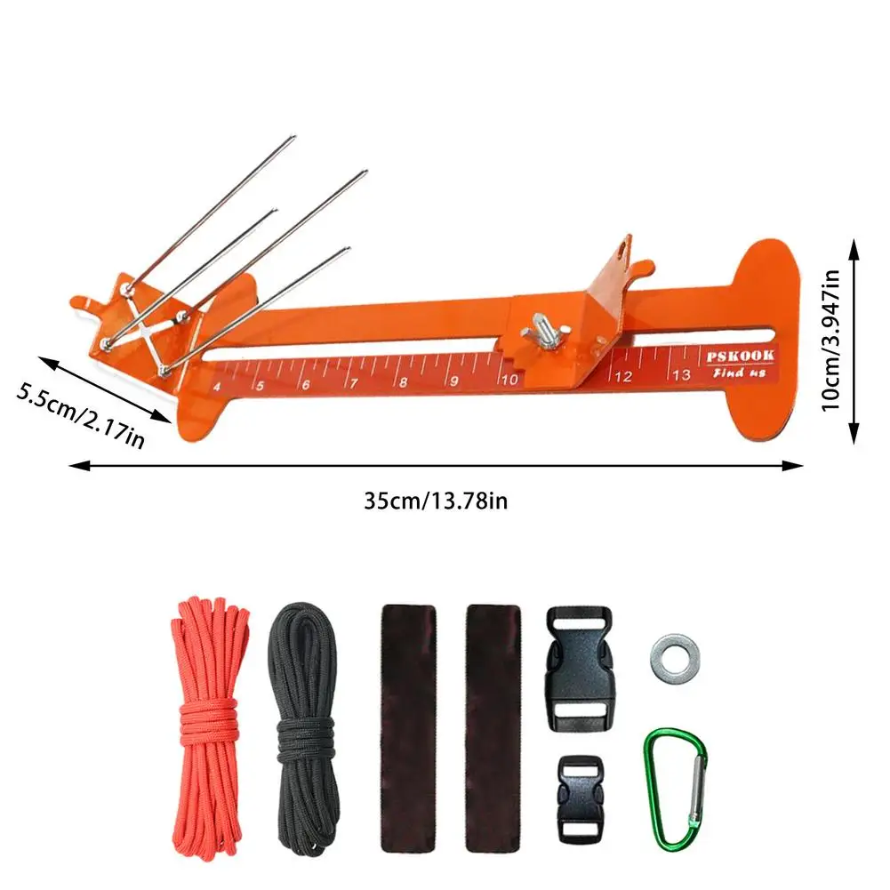 DIY Paracord Bracelet Maker Knitting Tool Knot Braided Parachute Cord Weaving Tools Wristband Braiding Device Bracelet Braid