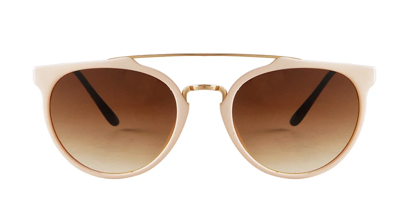 New Fashion Small Round Sunglasses Trendy Casual Double Nose Women Sun Glasses Men Classic vintage Thin Legs UV400 Sunglass