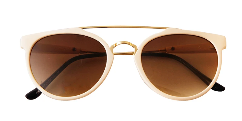 New Fashion Small Round Sunglasses Trendy Casual Double Nose Women Sun Glasses Men Classic vintage Thin Legs UV400 Sunglass