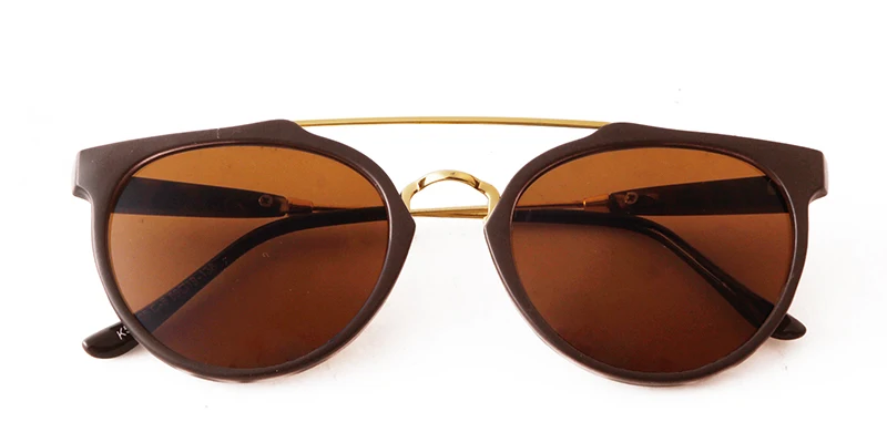 New Fashion Small Round Sunglasses Trendy Casual Double Nose Women Sun Glasses Men Classic vintage Thin Legs UV400 Sunglass