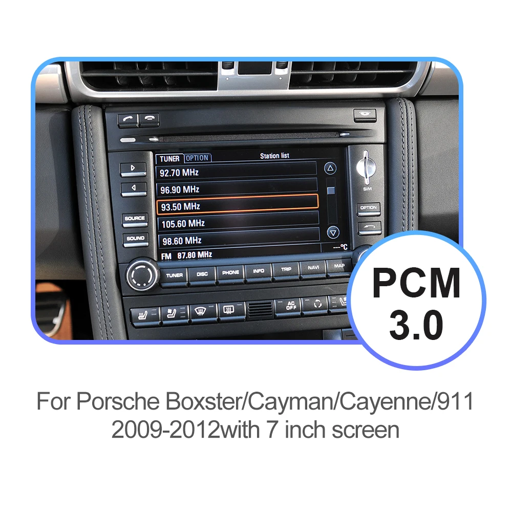 ISUDAR Carplay Module For Porsche/Panamera/Cayenne/Macan/Cayman/Boxster 911 718 PCM 3.1 Android Auto AI Box Multimedia