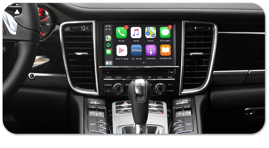 ISUDAR Carplay Module For Porsche/Panamera/Cayenne/Macan/Cayman/Boxster 911 718 PCM 3.1 Android Auto AI Box Multimedia