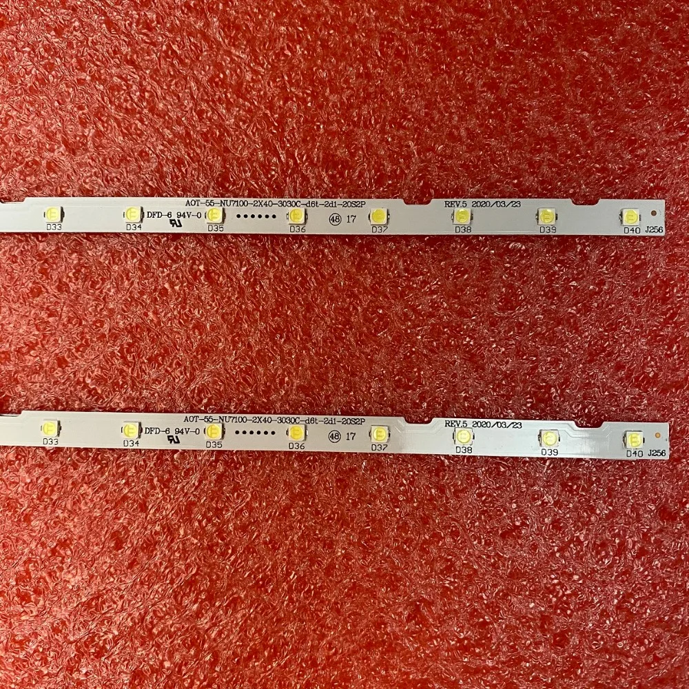 LED Strip For TV UN55RU7300G UN55RU7100 UE55NU7100 UN55NU7090G UE55RU7100 UE55NU7179 UE55NU7370 UE55NU7092 UE55NU7120U