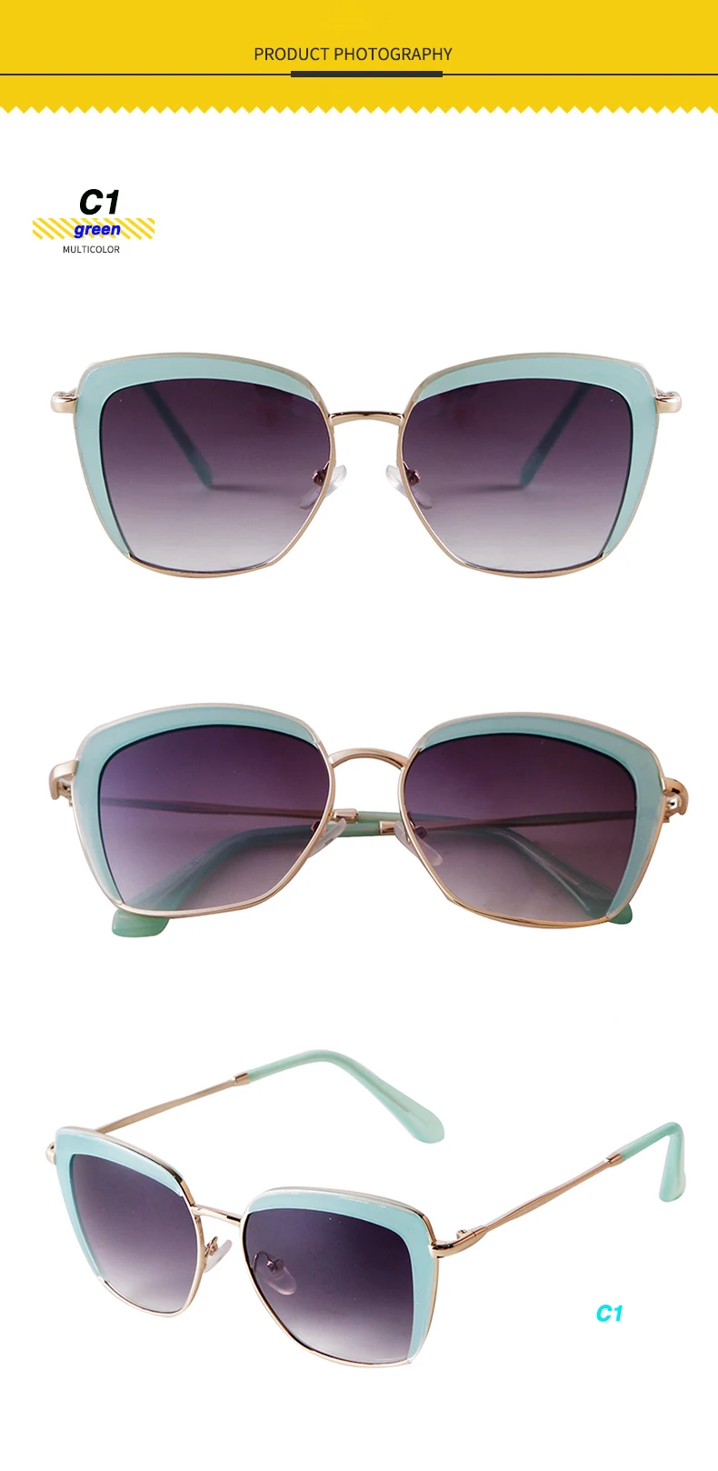 SORVINO Fashion Square Women's Sunglasses Luxury Brand Metal Half Frame Sunglasses Trend 2024 Vintage Red Pink Shades UV400