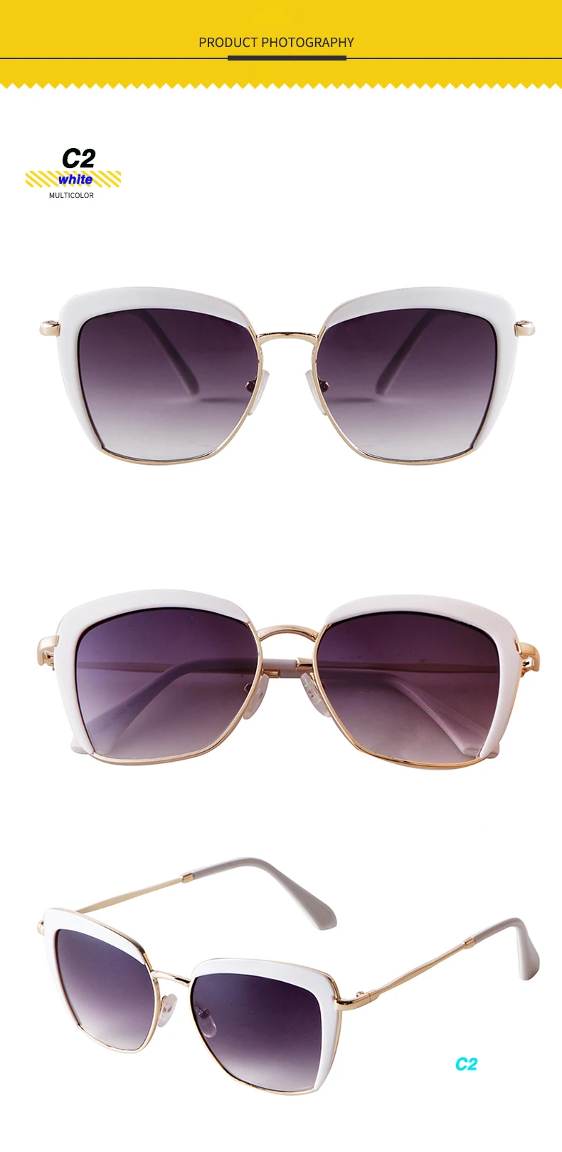SORVINO Fashion Square Women's Sunglasses Luxury Brand Metal Half Frame Sunglasses Trend 2024 Vintage Red Pink Shades UV400