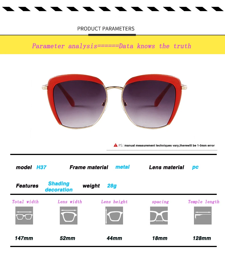 SORVINO Fashion Square Women's Sunglasses Luxury Brand Metal Half Frame Sunglasses Trend 2024 Vintage Red Pink Shades UV400