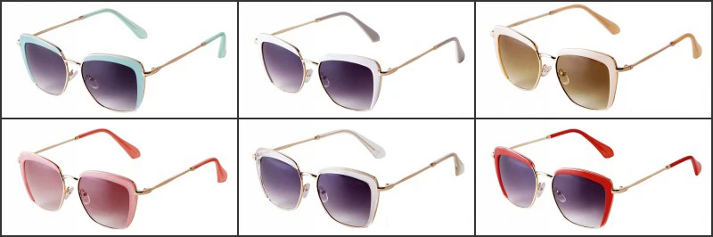 SORVINO Fashion Square Women's Sunglasses Luxury Brand Metal Half Frame Sunglasses Trend 2024 Vintage Red Pink Shades UV400