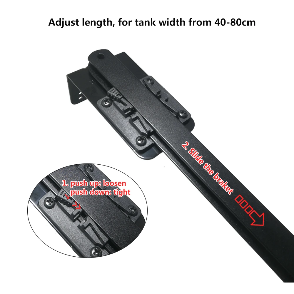 Universal Mounting Arm Bracket Easy Robust Quality Suitable For All RedSea Reefer Tanks PopBloom RS90 S50 S16pro light