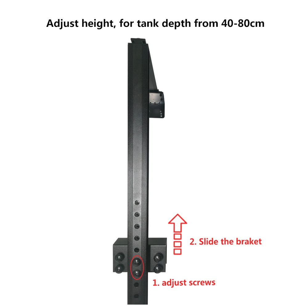 Universal Mounting Arm Bracket Easy Robust Quality Suitable For All RedSea Reefer Tanks PopBloom RS90 S50 S16pro light