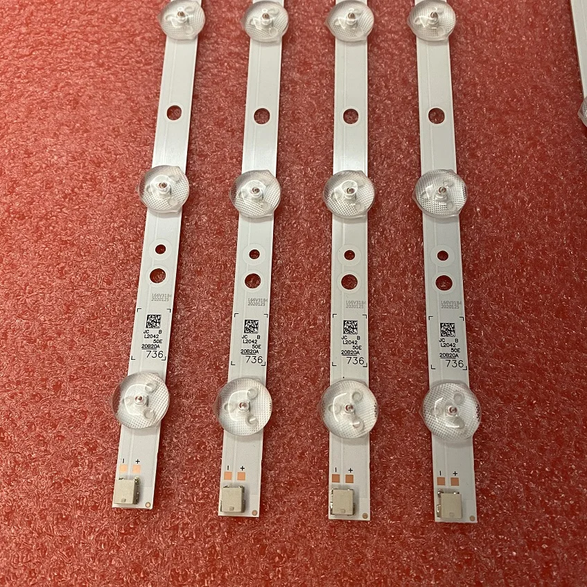 8pcs LED backlight strip for Samsung UN50J6200 UN50H6201 UN50H5203 UN50EH5000 UN50EH5300 CY-DH050BGNV1H DF500BGA-B1 T500HVF02.2