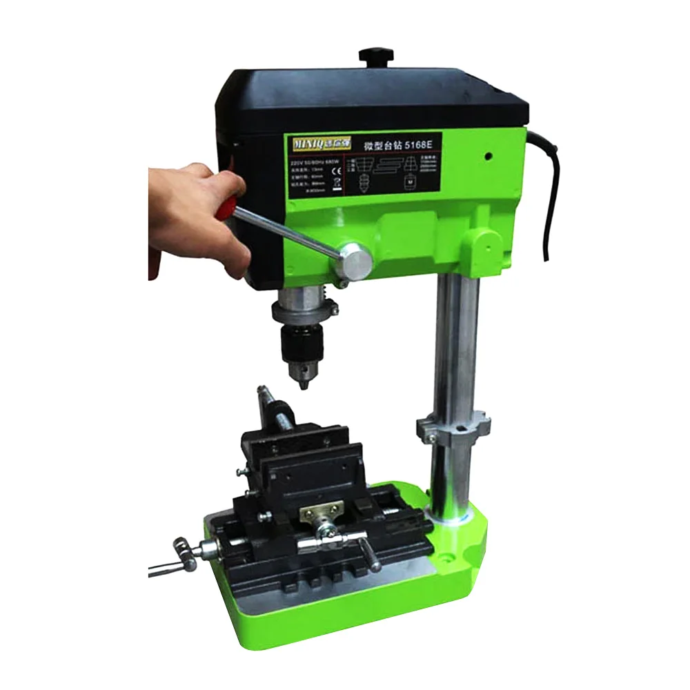 ALLSOME BG-5168E 680W Drill Press Mini Electric Drill Machine
