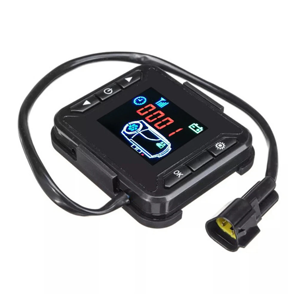 Universal Parking Heater Controller Kit 12V/24V LCD Monitor S witch+Remote Control Accessories For Car Track Diesels Air Heater