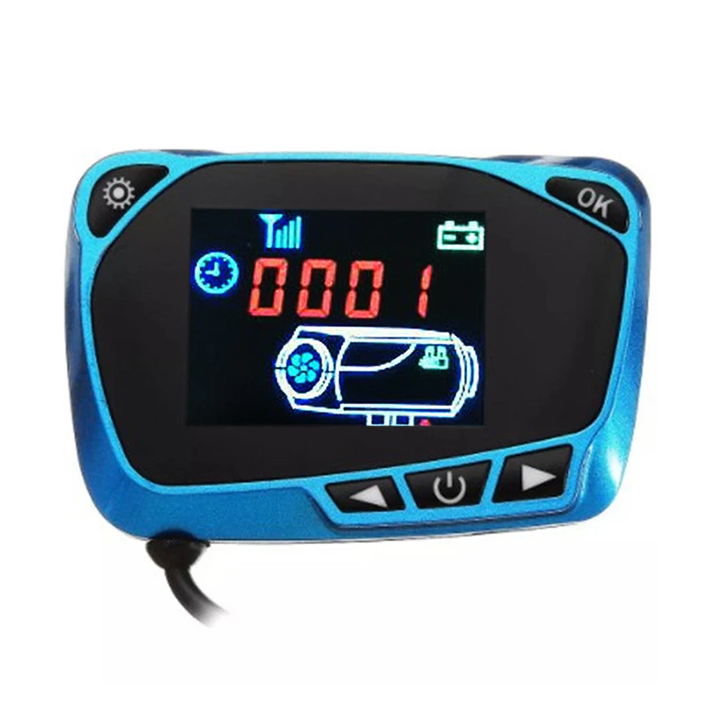 Universal Parking Heater Controller Kit 12V/24V LCD Monitor S witch+Remote Control Accessories For Car Track Diesels Air Heater