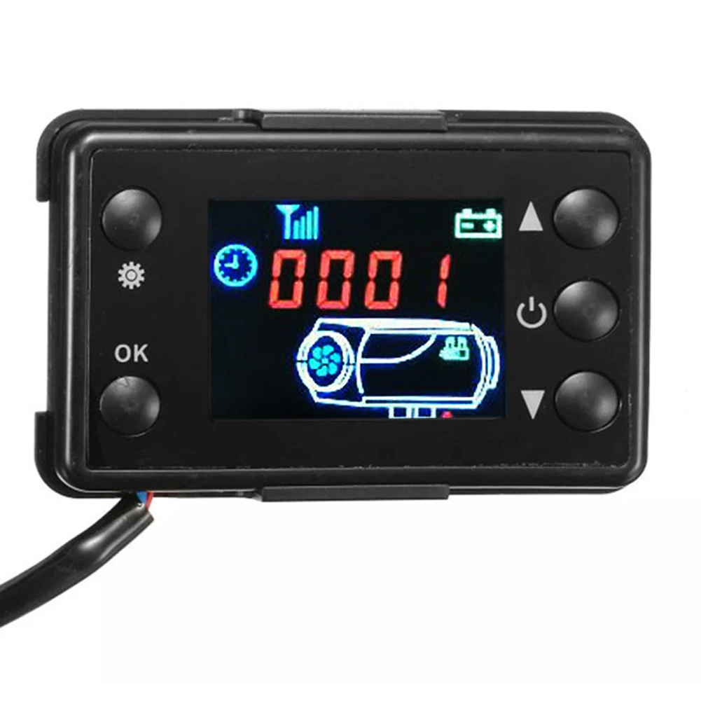 Universal Parking Heater Controller Kit 12V/24V LCD Monitor S witch+Remote Control Accessories For Car Track Diesels Air Heater