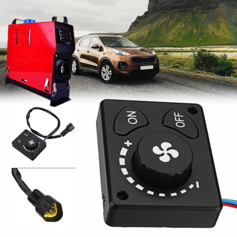 Universal Parking Heater Controller Kit 12V/24V LCD Monitor S witch+Remote Control Accessories For Car Track Diesels Air Heater