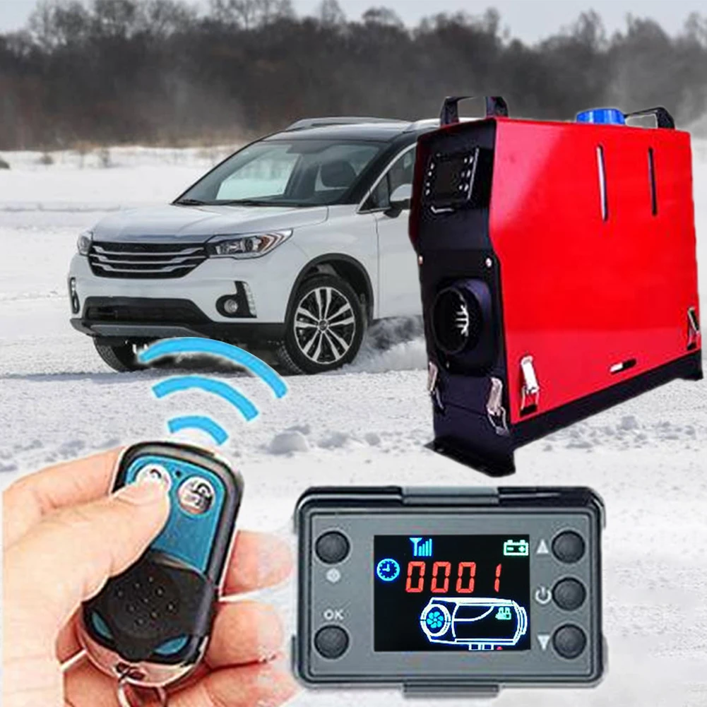Universal Parking Heater Controller Kit 12V/24V LCD Monitor S witch+Remote Control Accessories For Car Track Diesels Air Heater