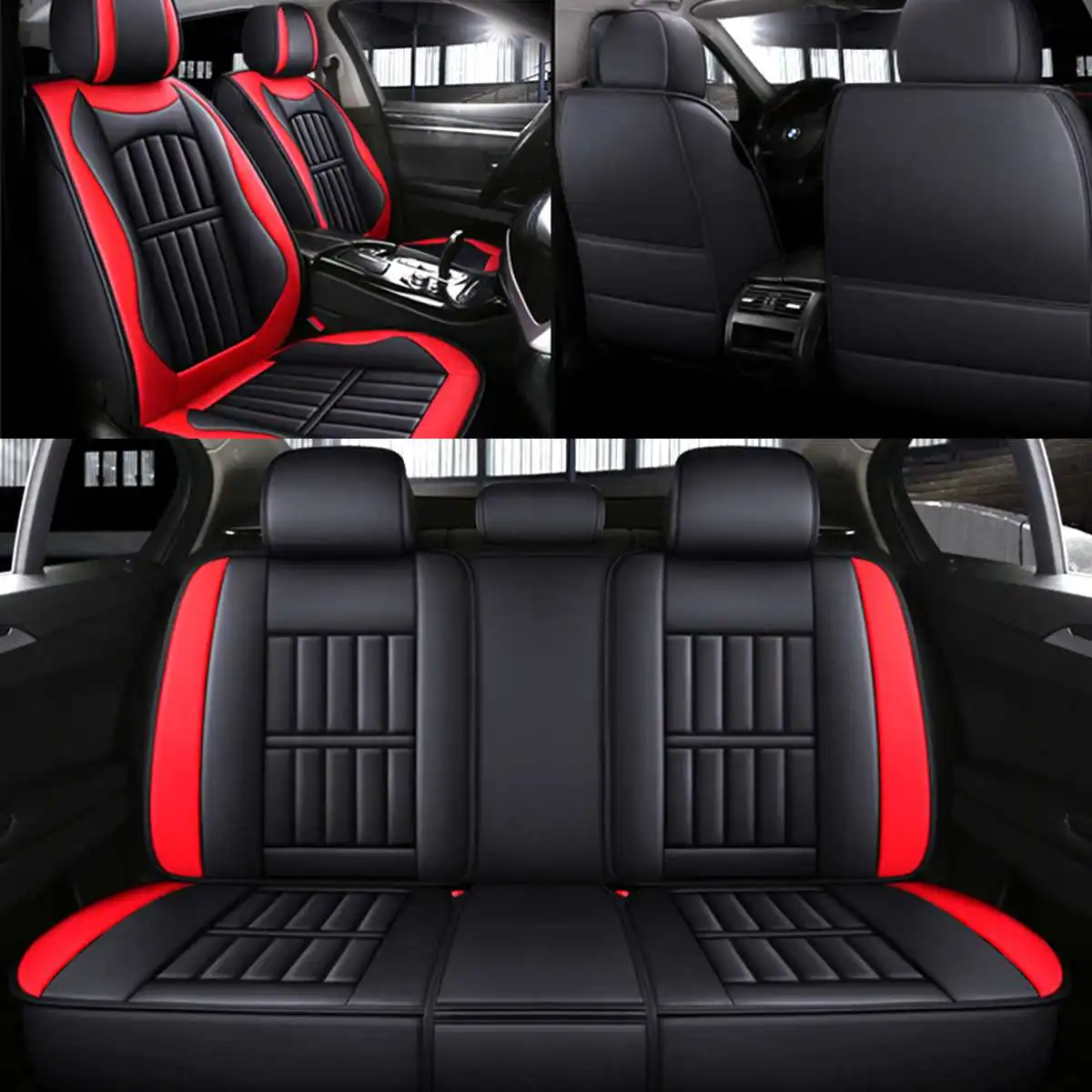 PU Leather Car Seat Cover Cushion for BMW f10 E46 g30 for Ford Golf 4 for VW/passat B5 B8 golf 5 for peugeot 206 307 407 308