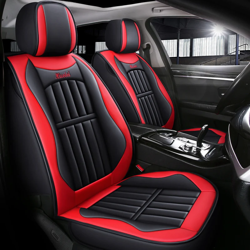 PU Leather Car Seat Cover Cushion for BMW f10 E46 g30 for Ford Golf 4 for VW/passat B5 B8 golf 5 for peugeot 206 307 407 308
