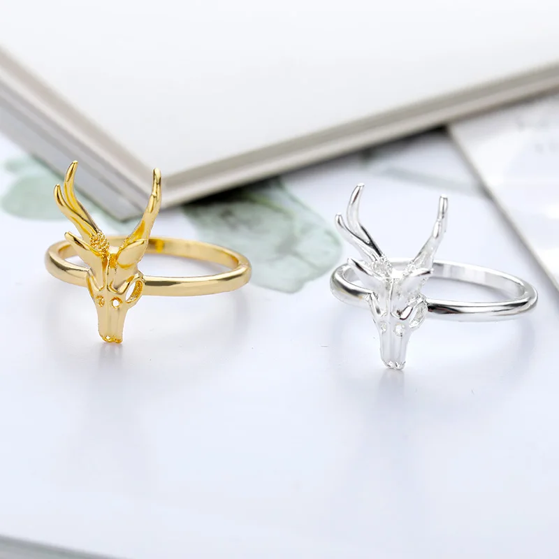 Vintage Punk Skeleton Skulls Rings for Women Man HipHop Jewelry Stainless Steel Satan Devil Finger Accessories Gifts For Friend