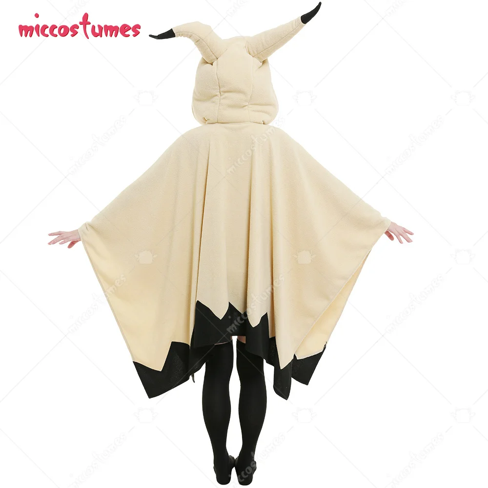 Miccostumes Adult Anime kawaii Onesie Kigurumi Cosplay Costume Cute Hooded Blanket Home Wear Cape Cloak with Ears Gloves