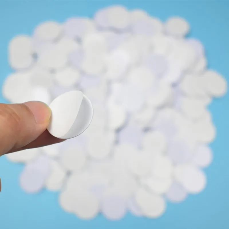 50Pcs/Lot NFC 215 13.56Mhz Stickers Adhesive Coin Cards Tags Labels Diameter 25mm for TagMo