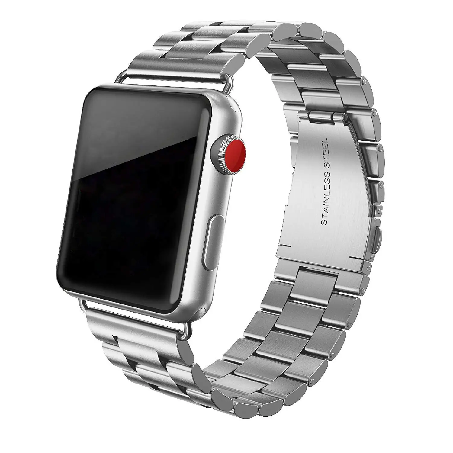 Stainless Steel Strap for Apple Watch Band 44mm 40mm 42mm Accessories Metal Bracelet iWatch Series 12 11 3 4 5 6 SE 7 41mm 45mm
