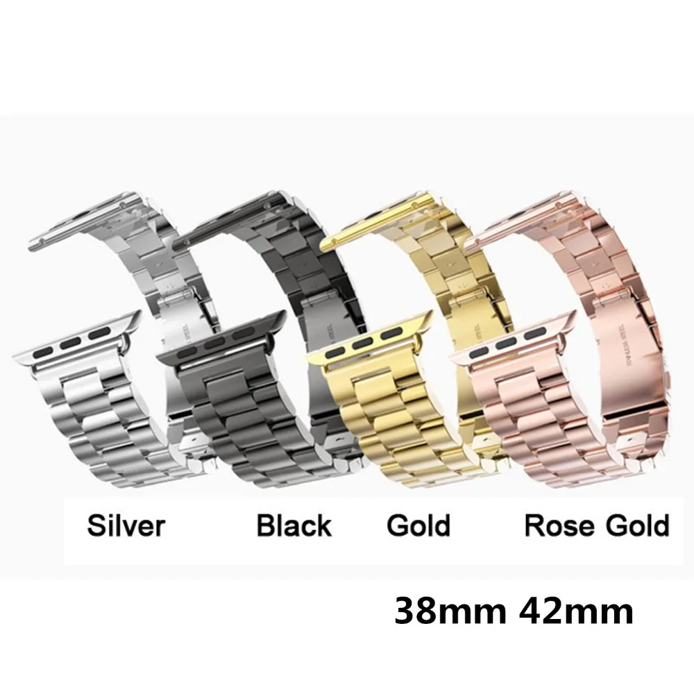 Stainless Steel Strap for Apple Watch Band 44mm 40mm 42mm Accessories Metal Bracelet iWatch Series 12 11 3 4 5 6 SE 7 41mm 45mm