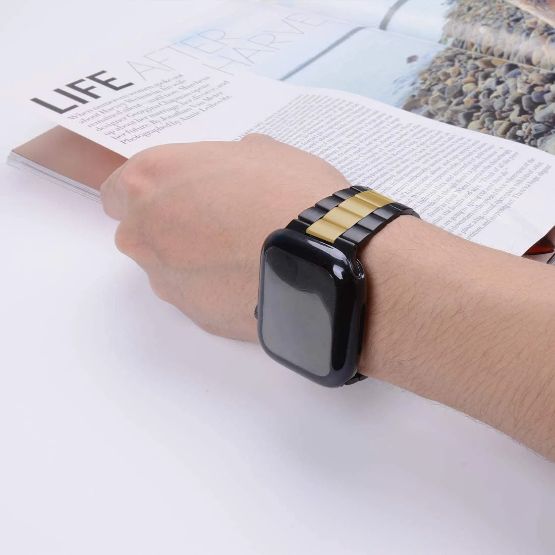 Stainless Steel Strap for Apple Watch Band 44mm 40mm 42mm Accessories Metal Bracelet iWatch Series 12 11 3 4 5 6 SE 7 41mm 45mm