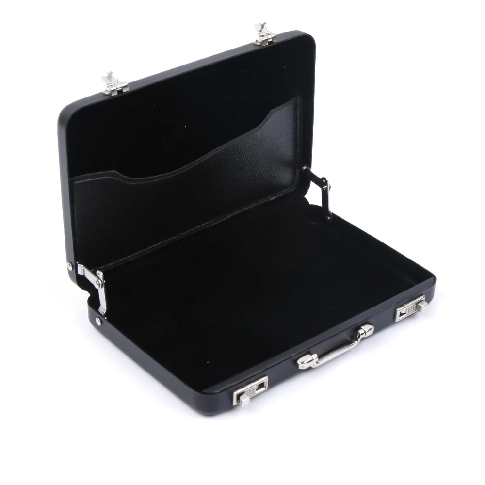 Aluminum Storage Box Business Id Credit Card Holder Mini Suitcase Bank Card Box Holder Jewelry Case Organizer Rectangle New