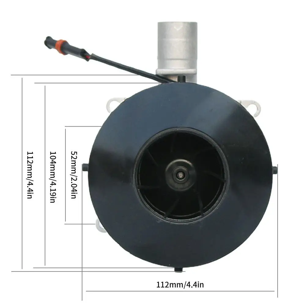 Blower Motor Assembly Fit Eberspacher Airtronic D4 12V 24V 2-5KW Car Parking Heater 4KW Combustion Air Fan