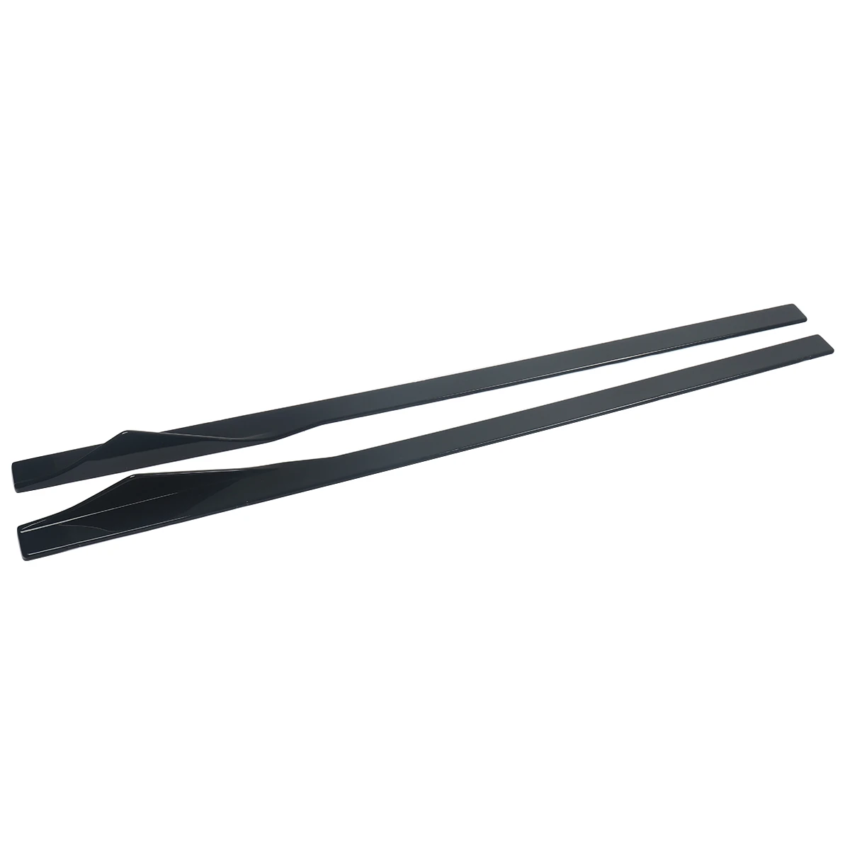 MagicKit GLOSS BLACK FOR BMW F22 F23 M PERFORMANCE STYLE SIDE SKIRT EXTENSION 13-18 BLADE