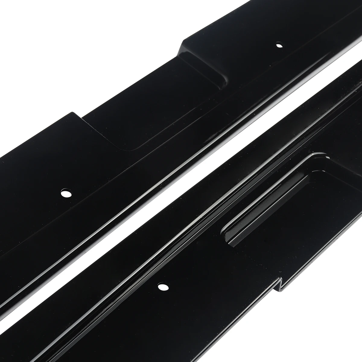 MagicKit GLOSS BLACK FOR BMW F22 F23 M PERFORMANCE STYLE SIDE SKIRT EXTENSION 13-18 BLADE