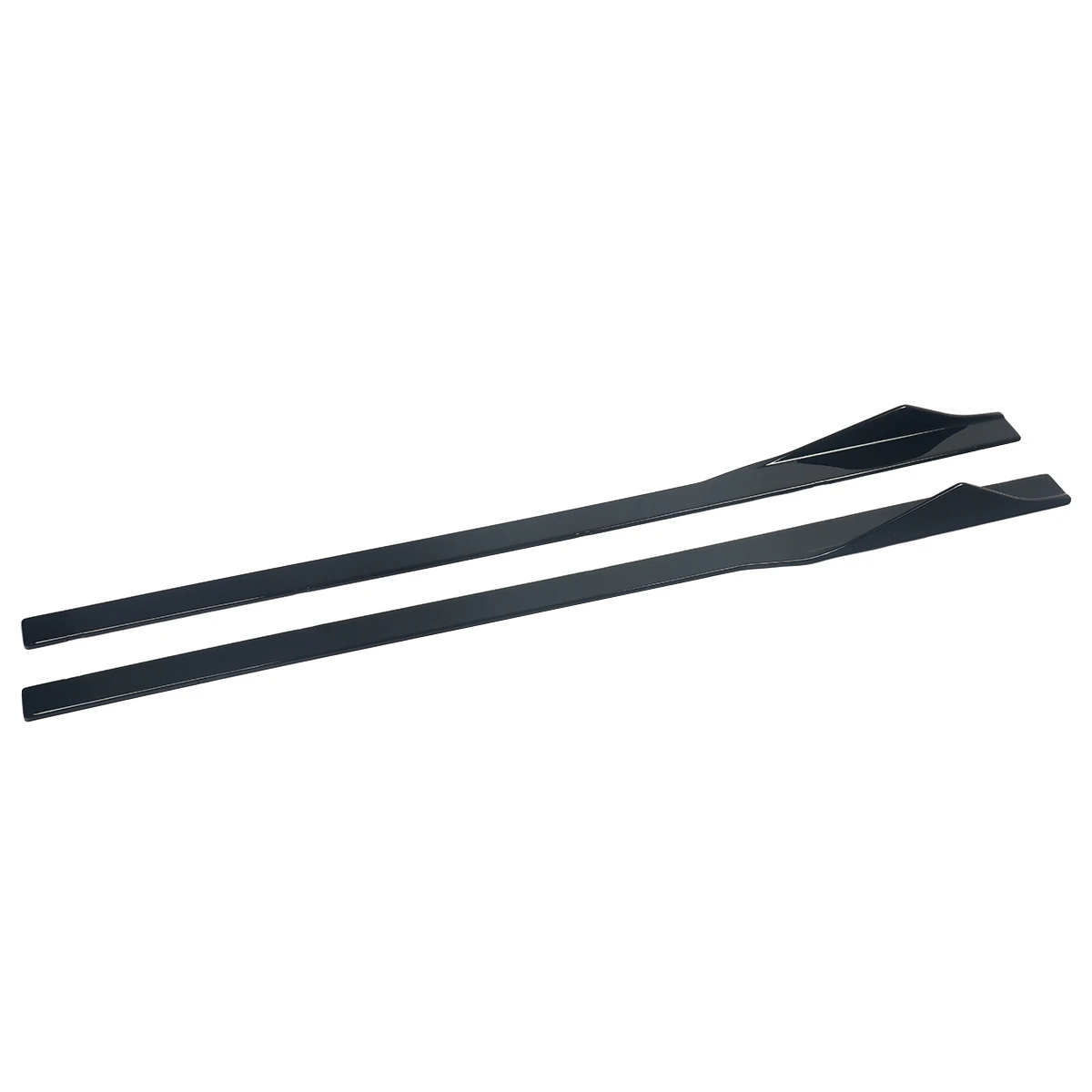 MagicKit GLOSS BLACK FOR BMW F22 F23 M PERFORMANCE STYLE SIDE SKIRT EXTENSION 13-18 BLADE
