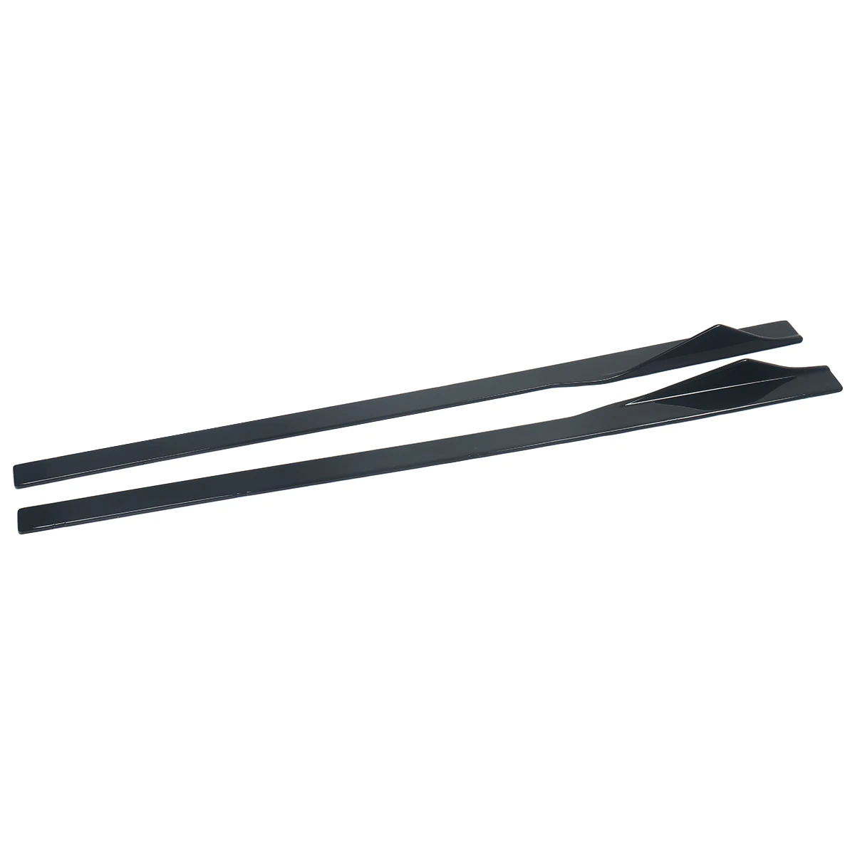 MagicKit GLOSS BLACK FOR BMW F22 F23 M PERFORMANCE STYLE SIDE SKIRT EXTENSION 13-18 BLADE