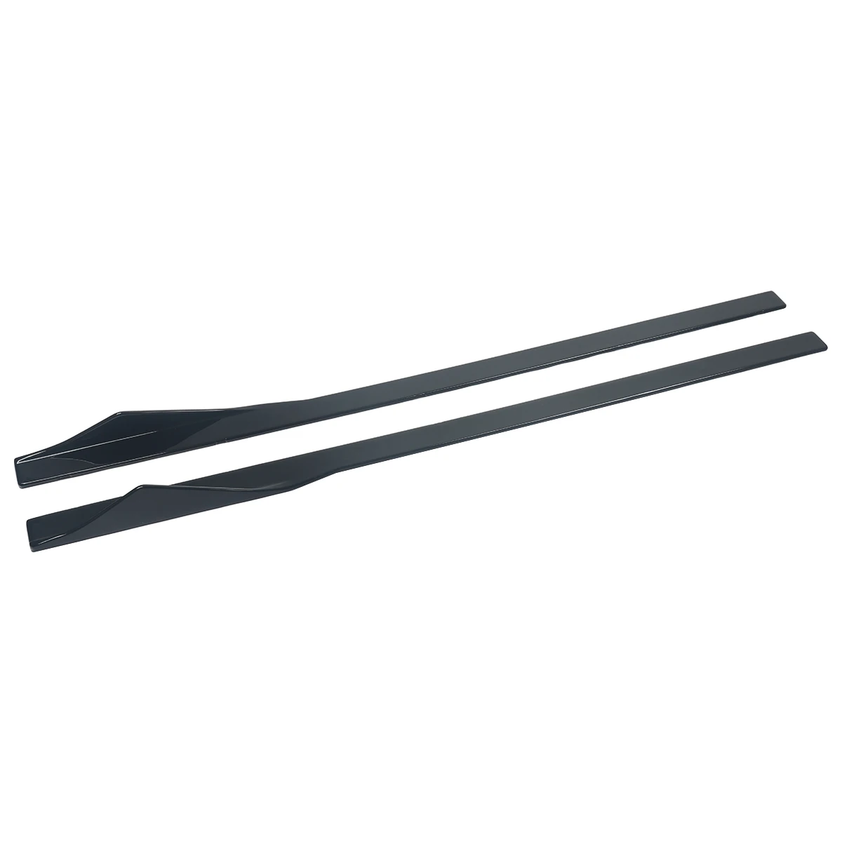 MagicKit GLOSS BLACK FOR BMW F22 F23 M PERFORMANCE STYLE SIDE SKIRT EXTENSION 13-18 BLADE