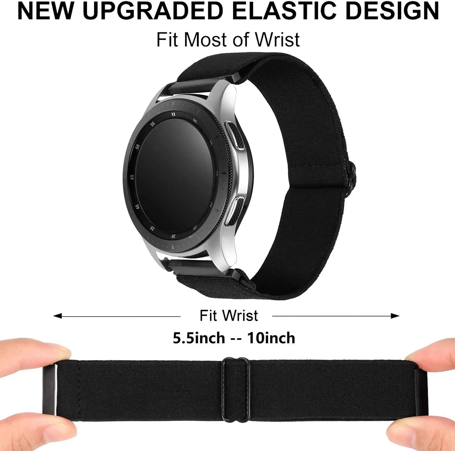 20mm 22mm Nylon band For Samsung Galaxy watch 4 5 44mm 40mm 45mm Active 2/Gear S3 bracelet correa Huawei watch GT/2E/Pro 3 strap