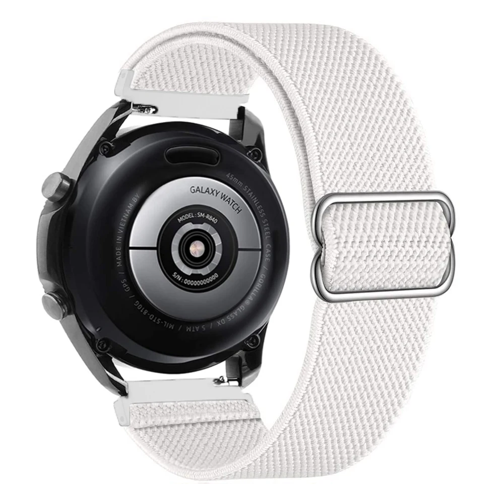 20mm 22mm Nylon band For Samsung Galaxy watch 4 5 44mm 40mm 45mm Active 2/Gear S3 bracelet correa Huawei watch GT/2E/Pro 3 strap