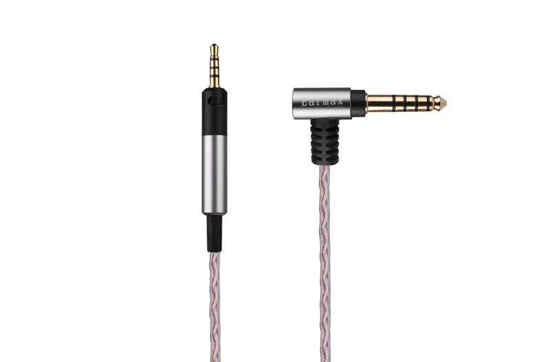 For Sennheiser HD598 HD518 HD558 HD569 HD579 HD598se HD2.30 4.4mm 2.5mm HD560S 100% Single Crystal Copper Headest Upgrade Cable