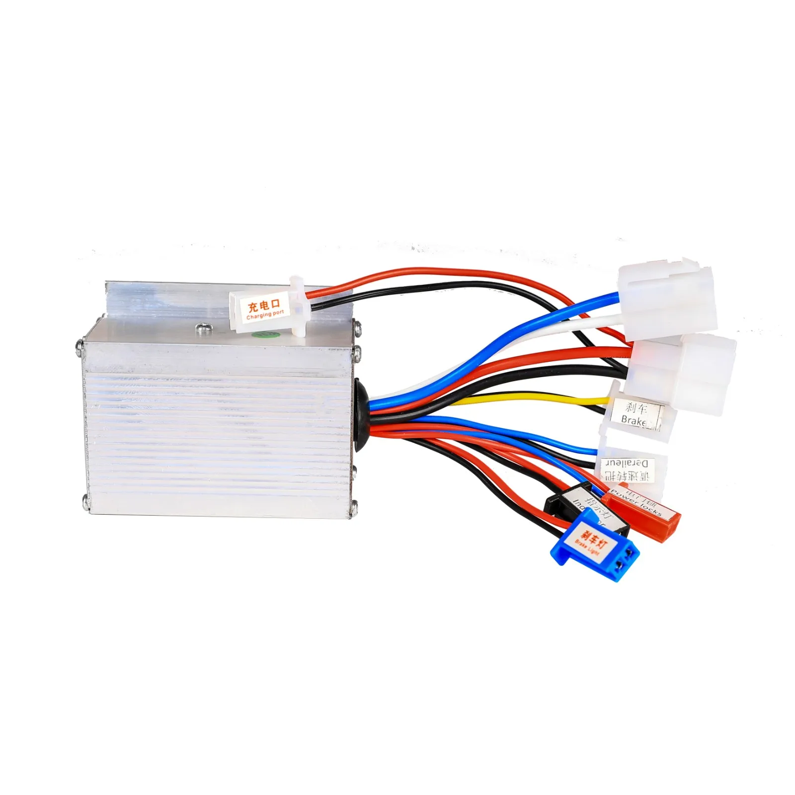 Scooter 24V 250W Motor Brushed Speed Controller Throttle Twist Grip Bike Razor