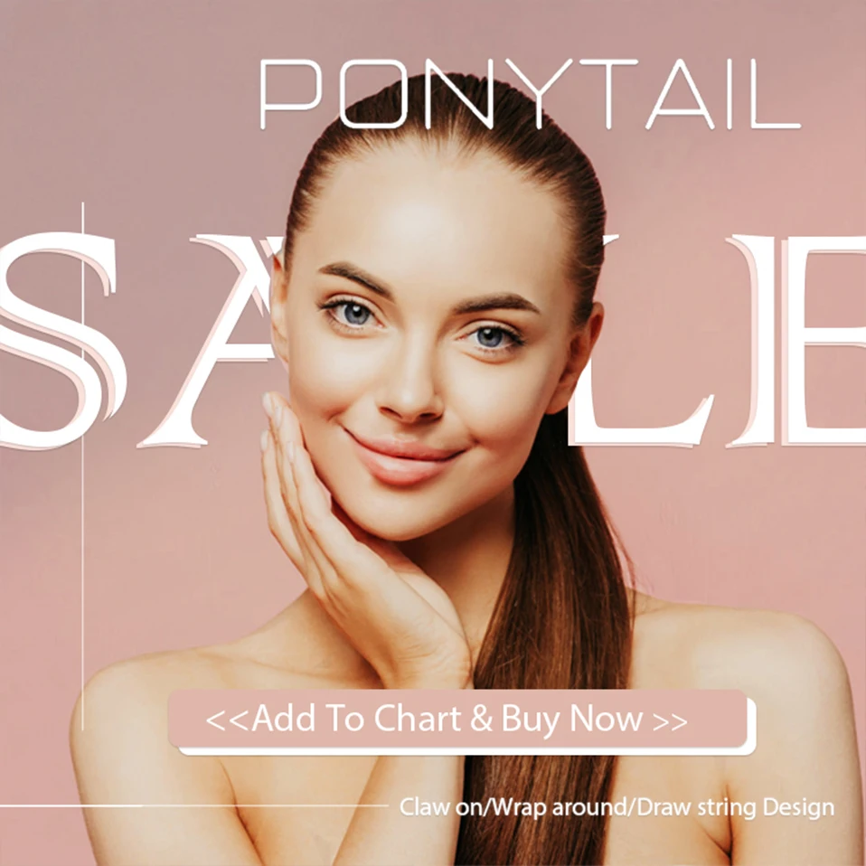 S-noilite Synthetic Long Wavy Fake Ponytail Extension Hair Three Types Claw On Ponytail Hair Extensions Women Ponytail Hairpiece