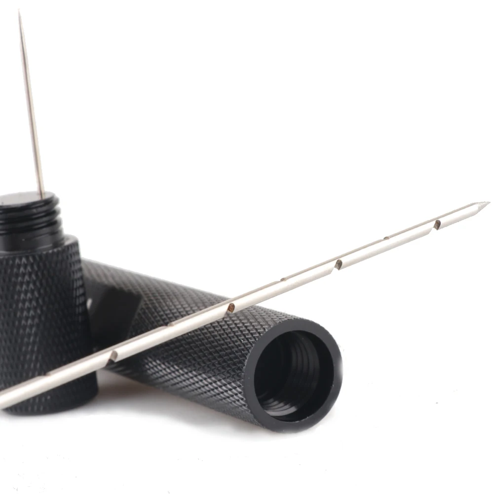 XIFEI 2 in 1 Cigar Draw Enhancer Needle Tool Cigar Punch & Holder Cigars Drill Accessories Gift For Men