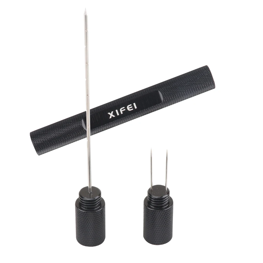 XIFEI 2 in 1 Cigar Draw Enhancer Needle Tool Cigar Punch & Holder Cigars Drill Accessories Gift For Men