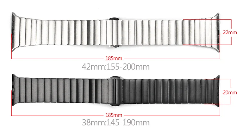 Stainless Steel strap for Apple Watch band 44mm 40mm 45mm 41mm 49mm 42mm 38mm Metal Bracelet iWatch series 7 se 6 3 4 5 Ultra 8