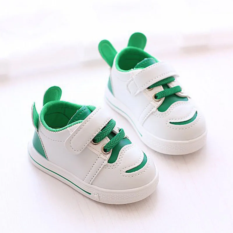 Baby Shoes Toddler Girls Boys Sports Shoes For Children PU leather Flats Kids Sneakers Fashion Casual Infant Soft Shoes