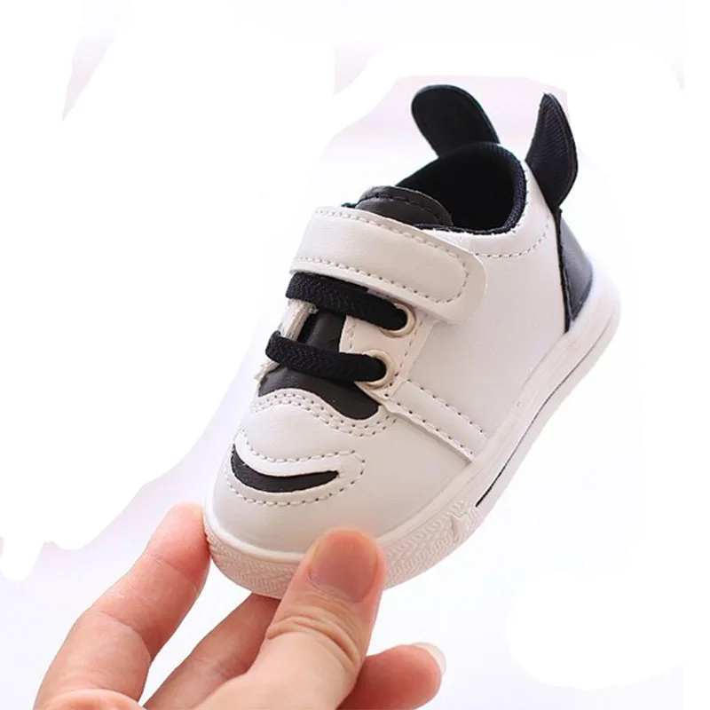 Baby Shoes Toddler Girls Boys Sports Shoes For Children PU leather Flats Kids Sneakers Fashion Casual Infant Soft Shoes