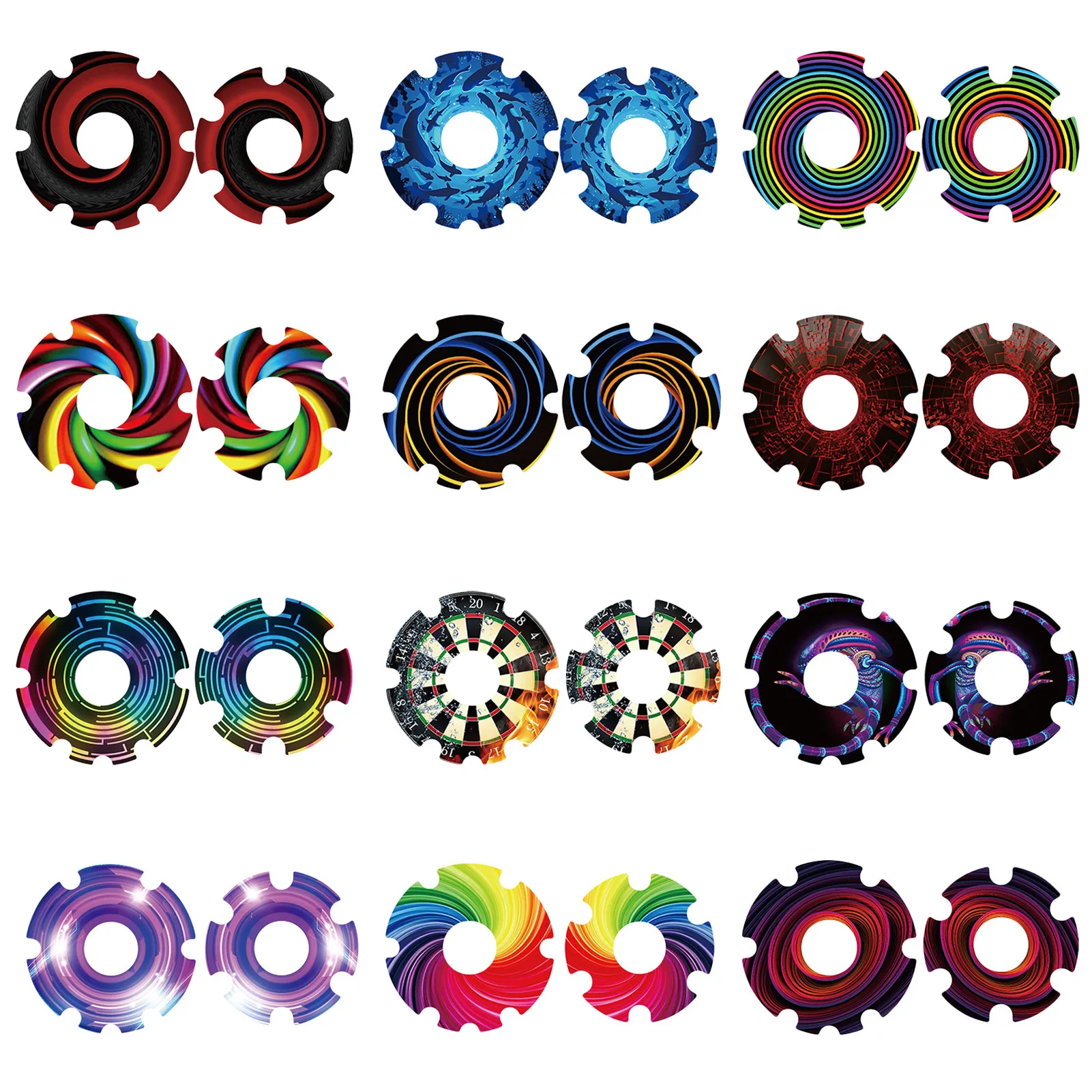 1 Pair Scooter Motor Protection Sticker Waterproof Electric Scooter Front Wheel Sticker Cover Film For XiaoMi Scoote 1S/M365/PRO