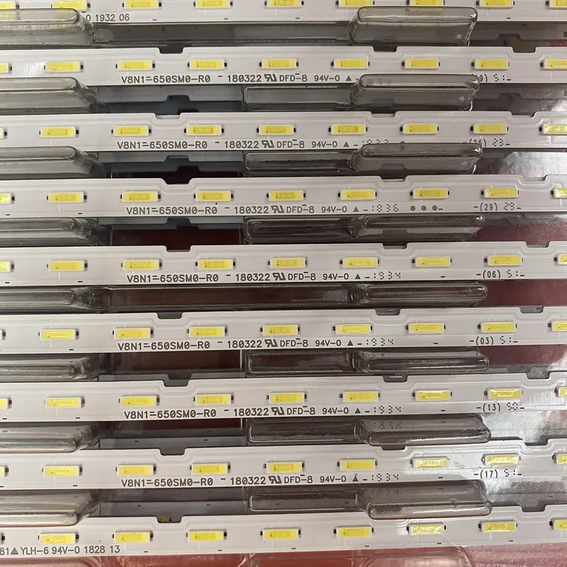 LED Strip For Samsung V8N1-650SM0-R0 BN96-45635A 65NU7100 UE65NU7100 UE65RU7100 UN65RU7100 UN65RU7200 UN65RU7300 UA65RU7100