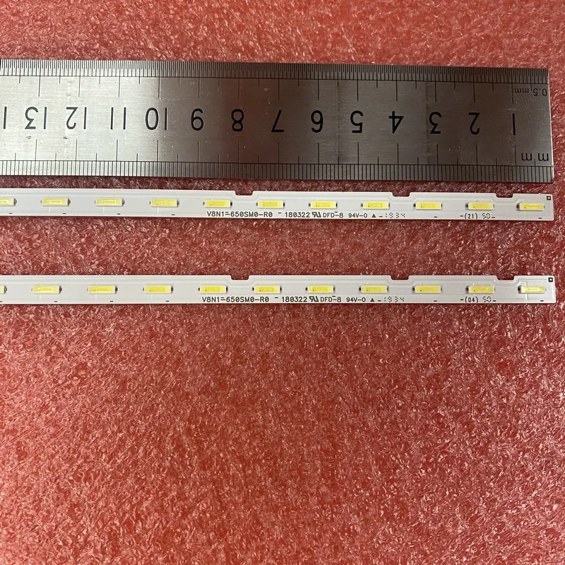 LED Strip For Samsung V8N1-650SM0-R0 BN96-45635A 65NU7100 UE65NU7100 UE65RU7100 UN65RU7100 UN65RU7200 UN65RU7300 UA65RU7100